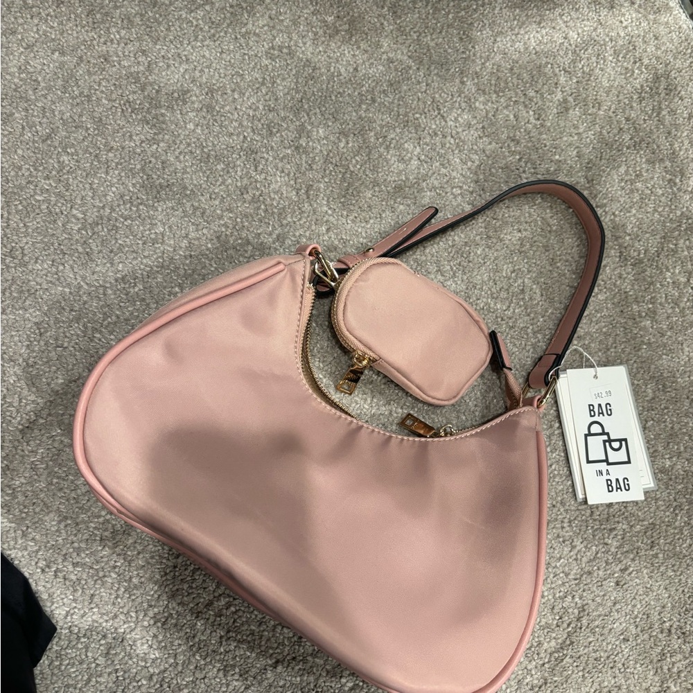 Pink Women’s Convertible Nylon Bag